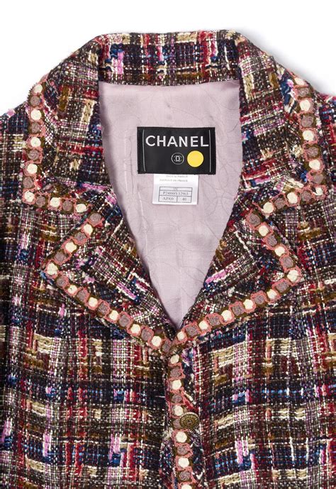 chanel boyfriend blazer|Chanel blazer fabric.